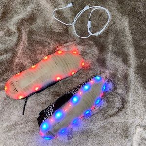 Light up rave shoes (worn once)